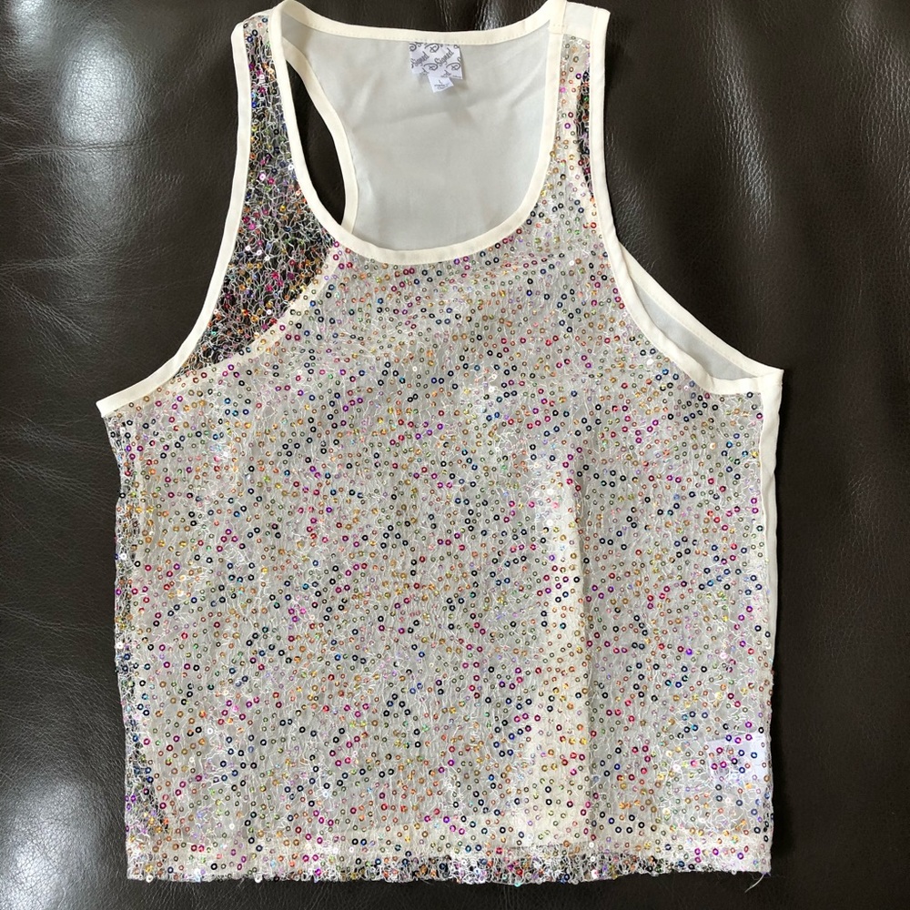 D-Signed sheered girls camisole